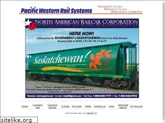 pacific-western-rail.com