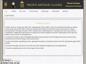 pacificantiqueclocks.com