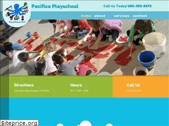 pacificaplayschool.com