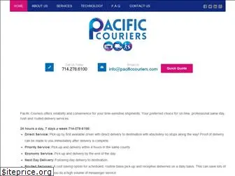 pacificcouriers.com