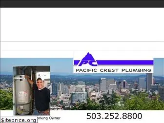 pacificcrestplumbing.com