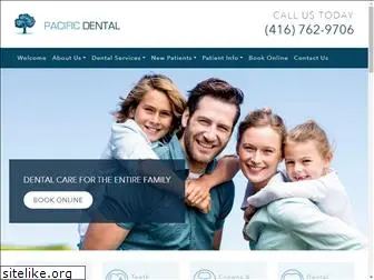 pacificdentalonbloor.com