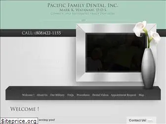 pacificfamilydental.net
