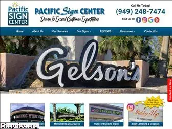 pacificsigncenter.com