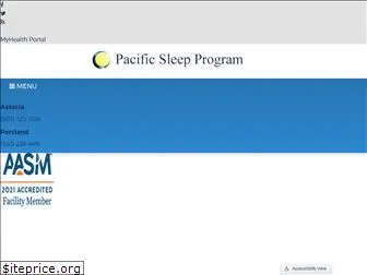 pacificsleepprogram.com