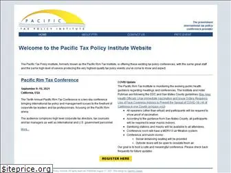 pacifictaxpolicyinstitute.com