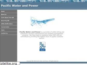 pacificwaterandpower.com