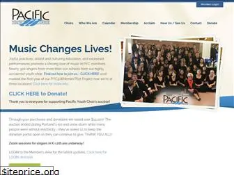 pacificyouthchoir.org