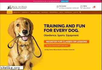 packofpawsdogtraining.com