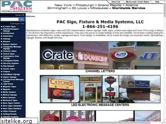 pacsigns.com