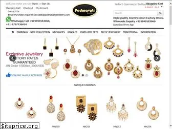 padmavatijewellery.com