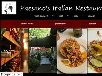 paesanositalian.com