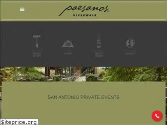 paesanosriverwalk.com