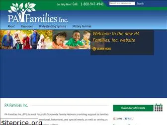 pafamiliesinc.org