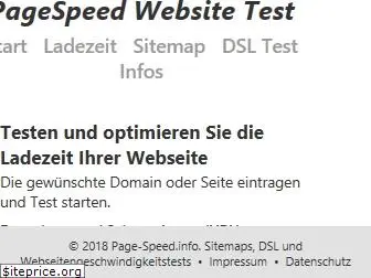 page-speed.info