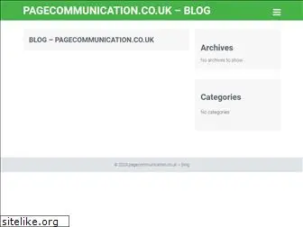 pagecommunication.co.uk