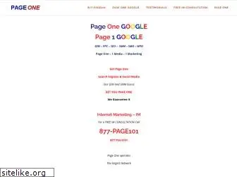 pageonegoogle.com