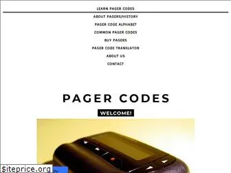 pagercodes.com