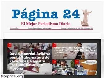 pagina24zacatecas.com.mx