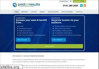 paidonresults.com