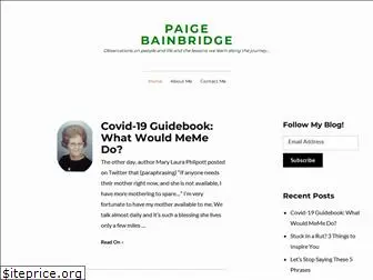 paigebainbridge.com