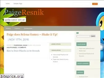 paigeresnik.com