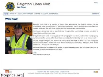 paigntonlions.org.uk