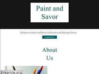 paintandsavor.com