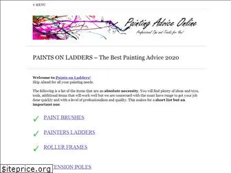 paintsonladders.com