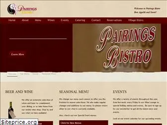 pairingsbistro.com