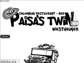 paisastwinrestaurant.com