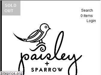 paisleyandsparrow.com