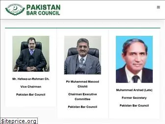 pakistanbarcouncil.org