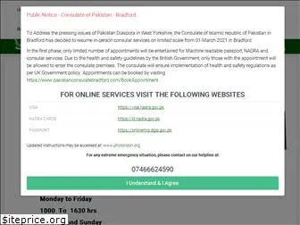 pakistanconsulatebradford.com