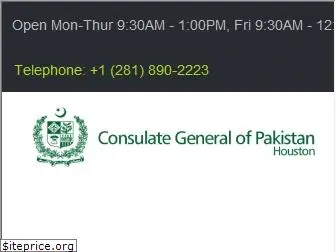 pakistanconsulatehouston.org