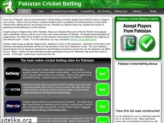 pakistancricketbetting.com