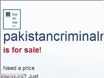 pakistancriminalrecords.com
