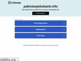 pakistanjobsbank.info