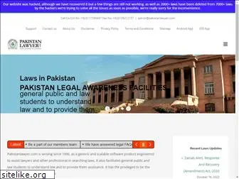 pakistanlawyers.org