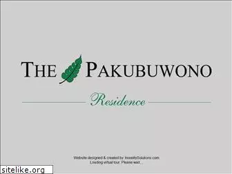 pakubuwono-residence.com
