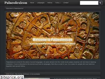 palaeolexicon.com