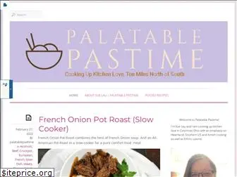 palatablepastime.com