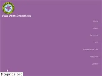 paliprespreschool.com