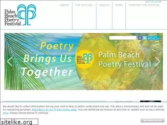 palmbeachpoetryfestival.com