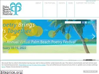 palmbeachpoetryfestival.org