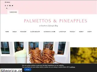 palmettosandpineapples.com