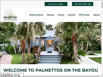 palmettosrestaurant.com