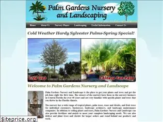 palmgardennursery.com