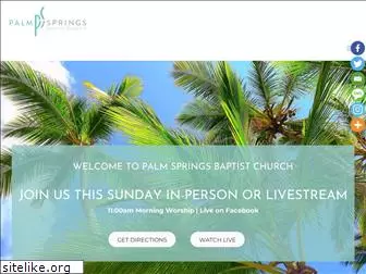 palmspringsbaptist.com