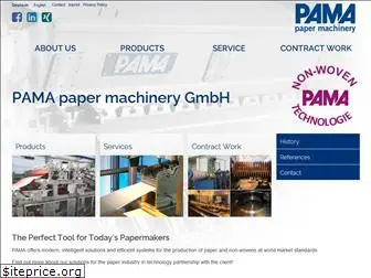 pama-papermachinery.com